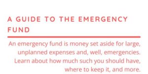 A Guide to the Emergency Fund