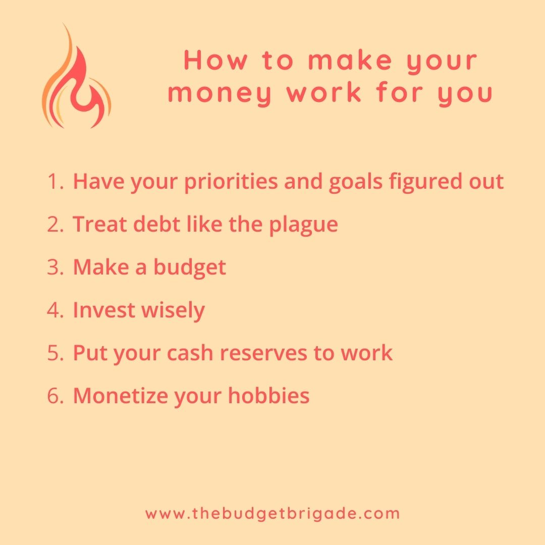 Six steps to make money work for you this year instead of the other way around.