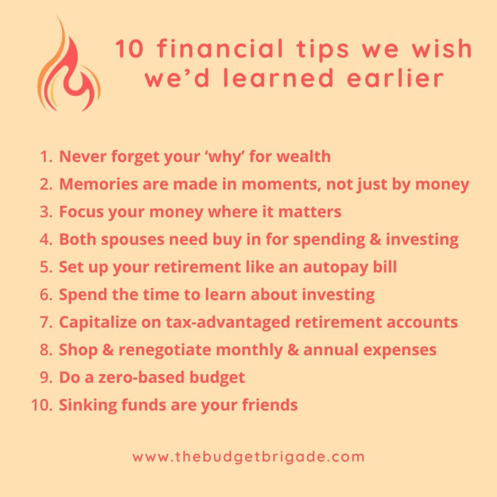 10 financial tips we wish we'd learned earlier