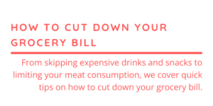 How to Cut Down Your Grocery Bill: 10 Tips for Your Budget